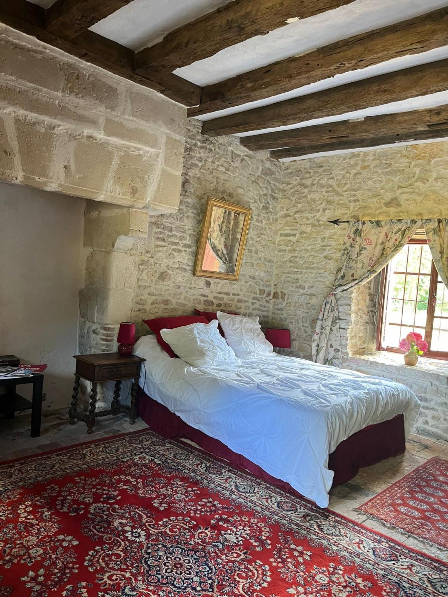 Chambre Dans Tour Du 15Eme Siecle Mauvieres Eksteriør bilde